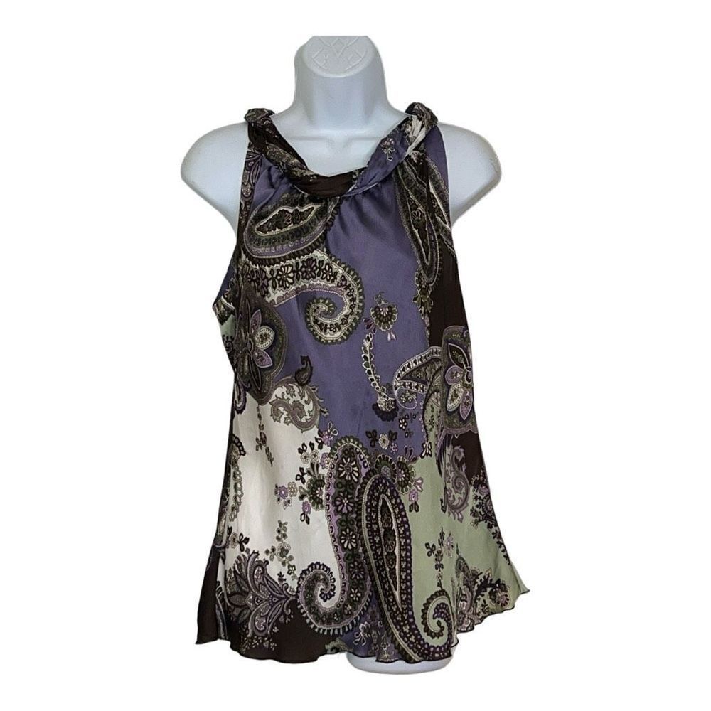 Dress Barn , multicolored sleeveless top medium